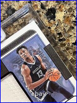 Jaren Jackson Jr. 2021 Panini One And One Game-Worn Jersey Autograph # 19/35 SSP