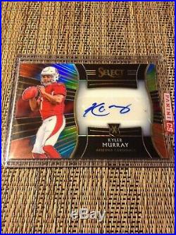 KYLER MURRAY 2018 Panini Select Football XRC Tie-Dye Auto 11 of 25 Redemption