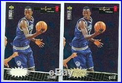 Kevin Garnett 1996-97 UD Crash the Game'96 Gold Redemption Card #R16 Lot of 10