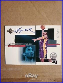 Kobe Bryant 2000-01 Ud Evolve Autograph Redemption Auto /200 Lakers