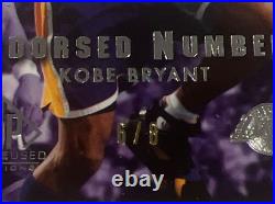Kobe Bryant Autographed Upper Deck SP Game Used 2004 6/8 Redemption Only Card