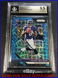 Kyler Murray 2018 Panini Select #301 Silver Prizm Redemption Xrc Bgs 9.5 10