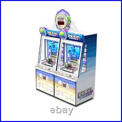 LAI Games Pearl Fishery Coin Pusher Ticket Redemption Arcade Game 2 Player