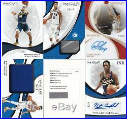 LUKA DONCIC Panini Immaculate Rookie Patch Auto RC #/99 Redemption TRUE RPA
