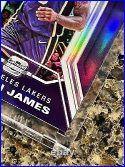 LeBron James 2019 Panini Contenders Optic Prizm Playing the Numbers Game 19 AST