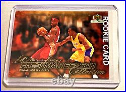 Lebron James Rookie Upper Deck 2003 Set Lakers Game 03-04 RC #39 Kobe Bryant SP