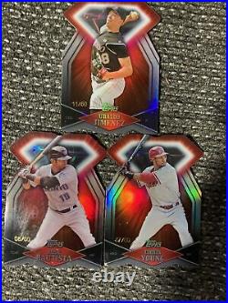 Lot of 30 2011 Topps Diamond Deed Die Cut Baseball Cards Rare redemption cards