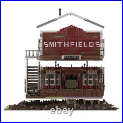 MOC-198213 Valentine Saloon DIY Model Building Blocks Game House Bricks Toys Set