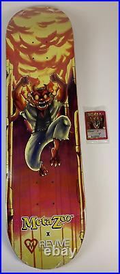 Metazoo Revive Ghosts Sloss Furnaces Skateboard Skate Deck & Sealed Card Seance