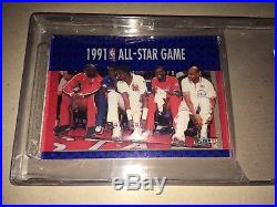 Michael Jordan 1991 Fleer 3-d Wrapper Redemption Acrylic All Star Game #233 Mint