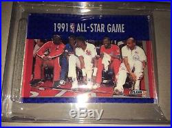 Michael Jordan 1991 Fleer 3-d Wrapper Redemption Acrylic All Star Game #233 Mint