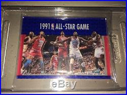 Michael Jordan 1991 Fleer 3-d Wrapper Redemption Acrylic All Star Game #237 Mint