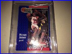 Michael Jordan 1991 Fleer 3-d Wrapper Redemption Acrylic League Leader #220 Mint