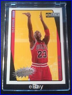 Michael Jordan 1997 Upper Deck CC #c30 Crash The Game Foil Insert Redemption Mj