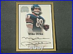 Mike Ditka 2000 Fleer Greats of the Game Autograph Bears Tough Redemption Auto
