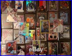 NFL x10 Card Short Print Game Used Memorabilia Autograph RC Patch x4Hit Hot Pack