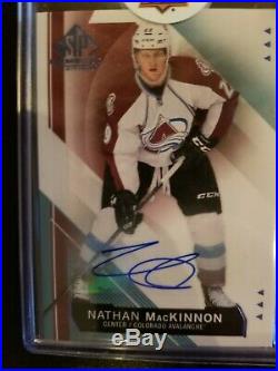 Nathan MacKinnon 2015 -16 SP Game Used AUTO UD Redemption