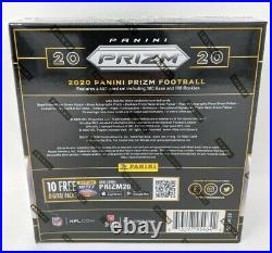 New, 2020 Panini Prizm Football Mega Box 40 Cards Neon Green, Sealed, Ships Fast