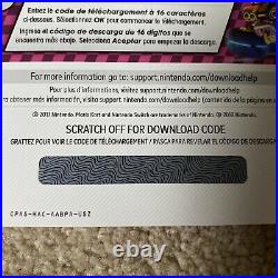 Nintendo Switch Mario Kart 8 Deluxe Full Game Redemption Card