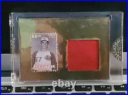 PETE ROSE 1/1 2020 Sports Edition Game Used Windbreaker Factory Seal Redemption