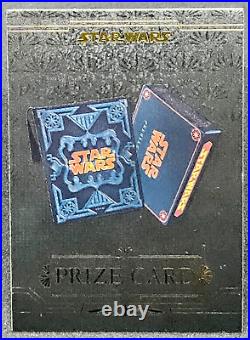 PRIZE CARD 2022 Star Wars Prerelease Redemption Card