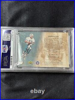 PSA 9 Dan Marino 2000 Upper Deck Game Jersey Greats Auto Game-Worn Jersey Patch