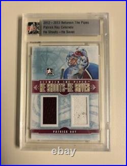 Patrick Roy 12/20 He Shoots He Saves Redemption 2012-13 Between the Pipes