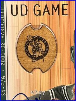 Paul Pierce 2001 Upper Deck UD Game Floor Edition On-Card Autograph RARE SSP