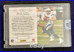Philip Rivers 2012 National Treasures 1/1 On Card Auto/game Worn! 2016 Honors