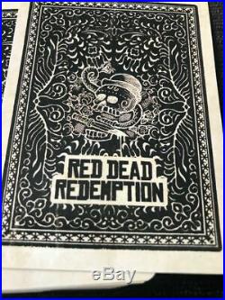 RARE New Rockstar Games Red Dead Redemption Playing Cards US Promo 2 x Sealed #4