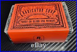 RED DEAD REDEMPTION COLLECTOR ITEMS SOAP, DICE, 2 x PLAYINGCARDS / PS4 XBOX PC