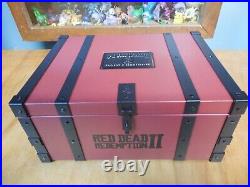 RED DEAD REDEMPTION II Collectors Box with Chest, Coin, Cards, Puzzle etc. NO GAME