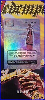 REDEMPTION CCG/TCG Trading card game, PROMISED LAND special FOIL edition REDEMPTION CCG/TCG Trading card game, PROMISED LAND special FOIL edition