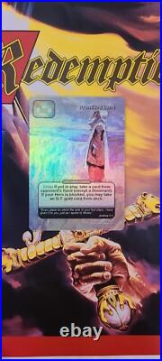 REDEMPTION CCG/TCG Trading card game, PROMISED LAND special FOIL edition REDEMPTION CCG/TCG Trading card game, PROMISED LAND special FOIL edition