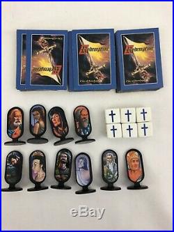 REDEMPTION City of Bondage Board Game Replacement parts Cards Dice Heroes