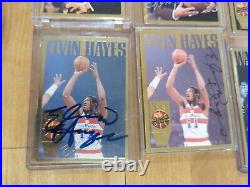Rare 1994 Action Packed Basketball Hall Of Fame Autograph Set Key Cards Celtics