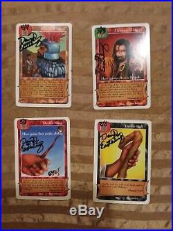 Rare Authentic Redemption Trading Card Game Lot Of 4 Different David Cards