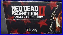 Rare New Factory Sealed Red Dead Redemption II Collector's Box Unopened No Game