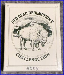 Red Dead Redemption 2 Challenge Coin NEW SEALED + Promotion Preorder Card