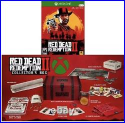 Red Dead Redemption 2 Collector's Edition Box. Game And Guide All Sealed