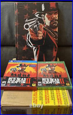 Red Dead Redemption 2 Collector's Edition Unopened withPS4/Xbox Game+guide sealed