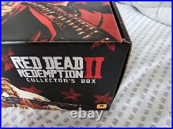 Red Dead Redemption 2 Collectors Box RARE -NEW STILL SEALED INSIDE NO GAME