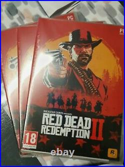 Red Dead Redemption 2 PC Physical Copy (Boxed Code Card) newithsealed