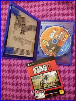 Red Dead Redemption 2 Playstation 4 PS4 Game with Map