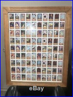 Redemption CCG Card Game Framed Uncut Sheet- Prophets Collectible