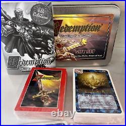 Redemption Trading Card Game Lot Over 700 cards with 22 Sealed packs