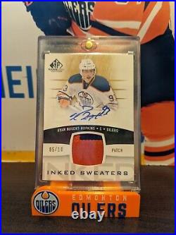 Ryan Nugent Hopkins SP Game Used Redemption Auto Patch 05/10