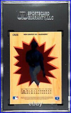 SGC 9 1996 UD Collector's Choice Ken Griffey Jr. Crash The Game Redemption MINT