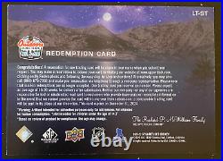 SP Game Used Game Used Glass Redemption Card Lake Tahoe Starscape #/10