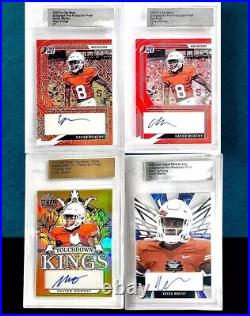 SUPER BOWL BUNDLE? #1 Xavier Worthy 1/1 TRUE GOLD PRIZM RC (X4) ONE OF ONES